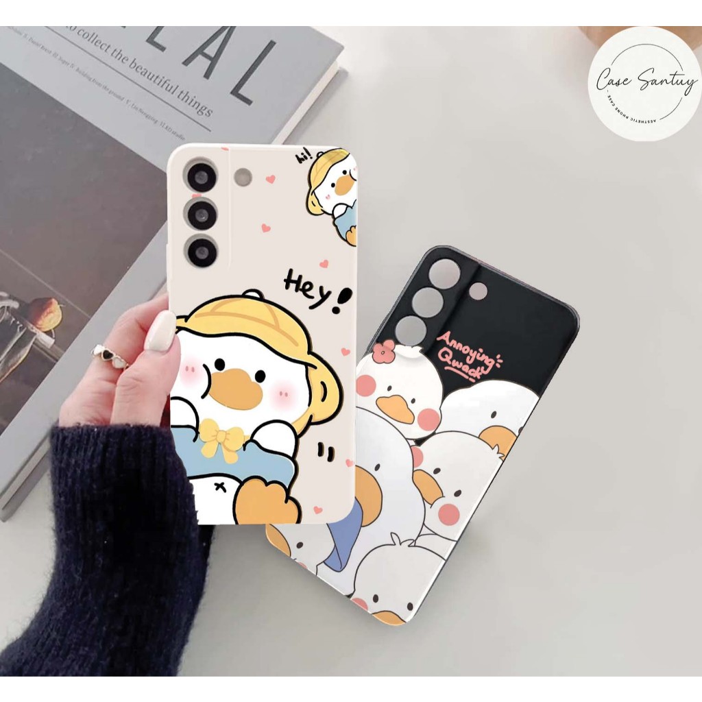 เป็ดน่ารักความงาม Softcase สําหรับ REALME 10 9 9i 8i 8 หมายเหตุ 50 C63 C75 C75x C65 C61 C51s C51 C53