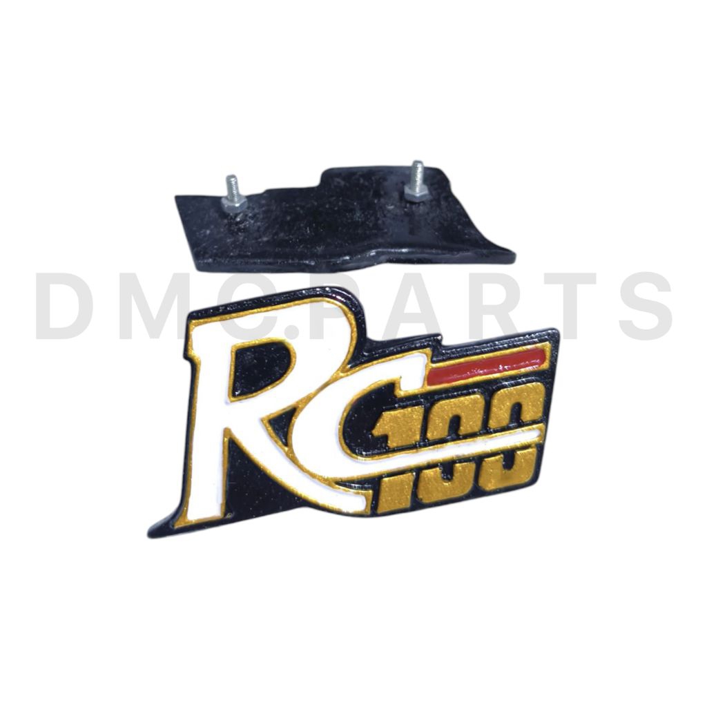 โลโก้ EMBLEM LEGSHIEL LEGSHIEL LEKSIL WING SUZUKI RC100 RC 100 BRAVO JET COOLED (ใหม่)