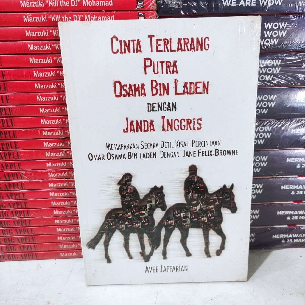 หนังสือต้นฉบับ: รักที่หายากของ PUTRA OSAMA BIN LADEN พร้อม ENGLISH WIDOWS