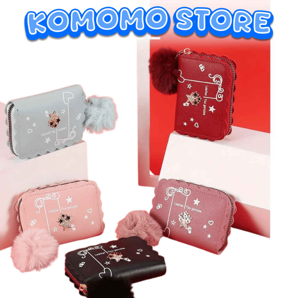 KMM WOMENS WALLET C1002 PLUS POM2 WOMEN WALLET FASHION