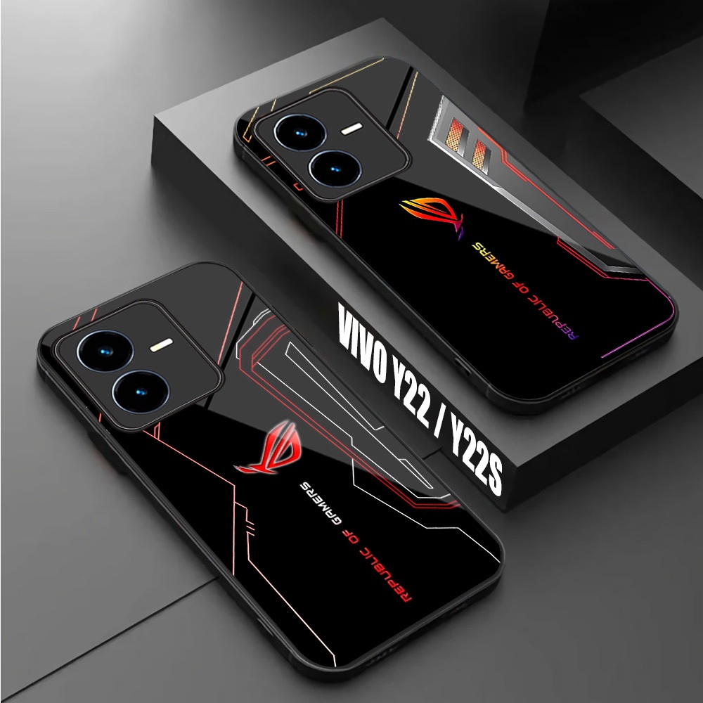 เคส VIVO Y22 / Y22S - เคส VIVO Y22 ล่าสุด TOP URBAN CASING [ ROGM24 ] VIVO Y22 / Y22S Silicone - เคส