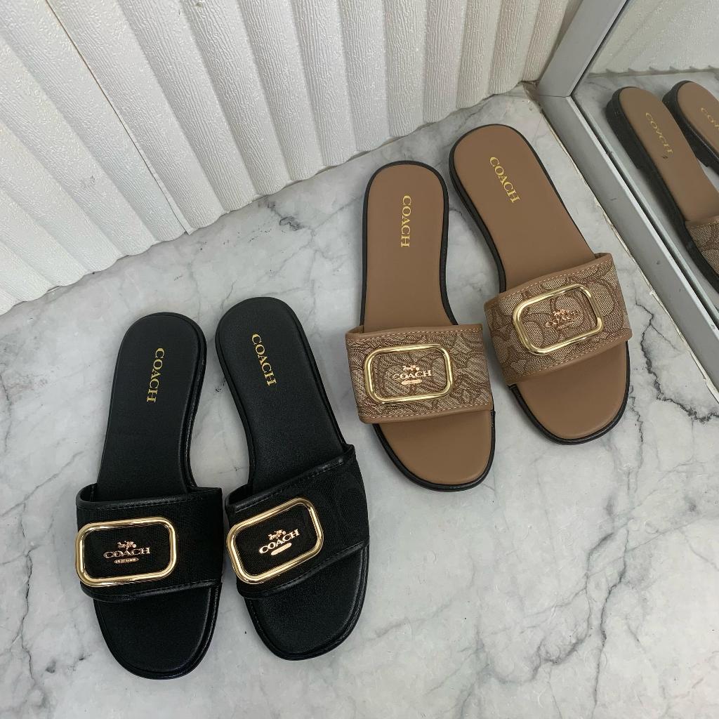 รองเท้าแตะผู้หญิง CCS-4513 FLAT SANDALS | รองเท้าแตะส้นเตี้ยสตรีใหม่ล่าสุด | รองเท้าแตะ TEPLEK | รอง