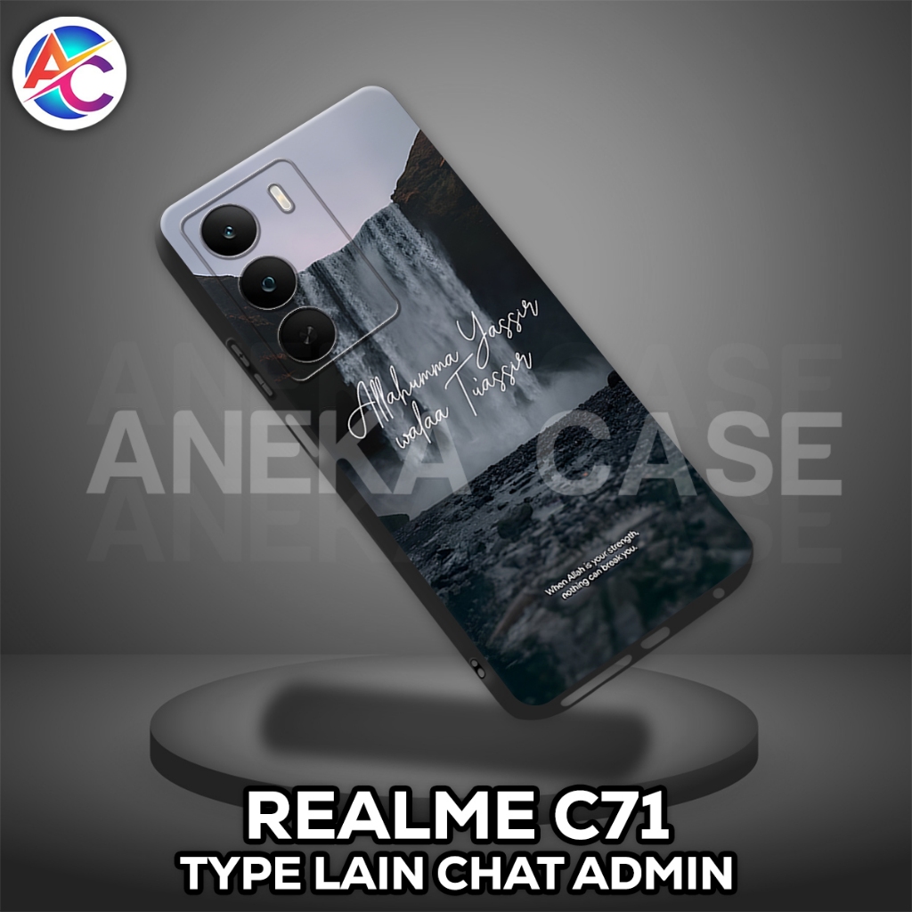 AC57-Case REALME C71-Motif QUOTE-Softcase REALME C71-Casing REALME C71-Silicone REALME C71