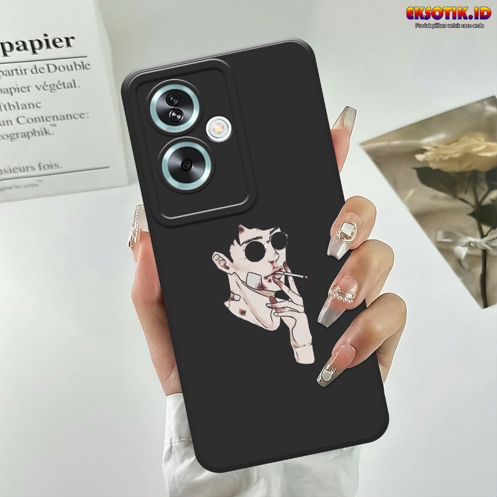 เคส OPPO A79 - เคสโทรศัพท์ OPPO A79 - เคสแฟชั่นล่าสุด - OPPO A79 Silicone - Cool and Cute Motips - O