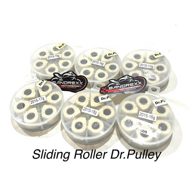 ลูกกลิ้งเลื่อน Dr Pulley Original สําหรับ PCX 160-ADV 160-Vario 160-Vario 150-Vario 160-Vario 150-PCX 150-ADV 150-Stylo 160