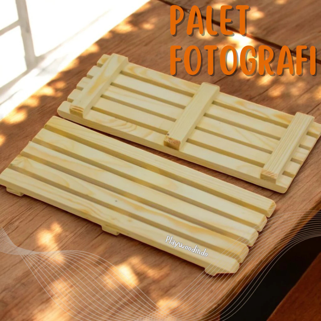 MINI AESTHETIC PHOTOGRAPHY PALLET / MINI PALLET KITCHEN POT BASE