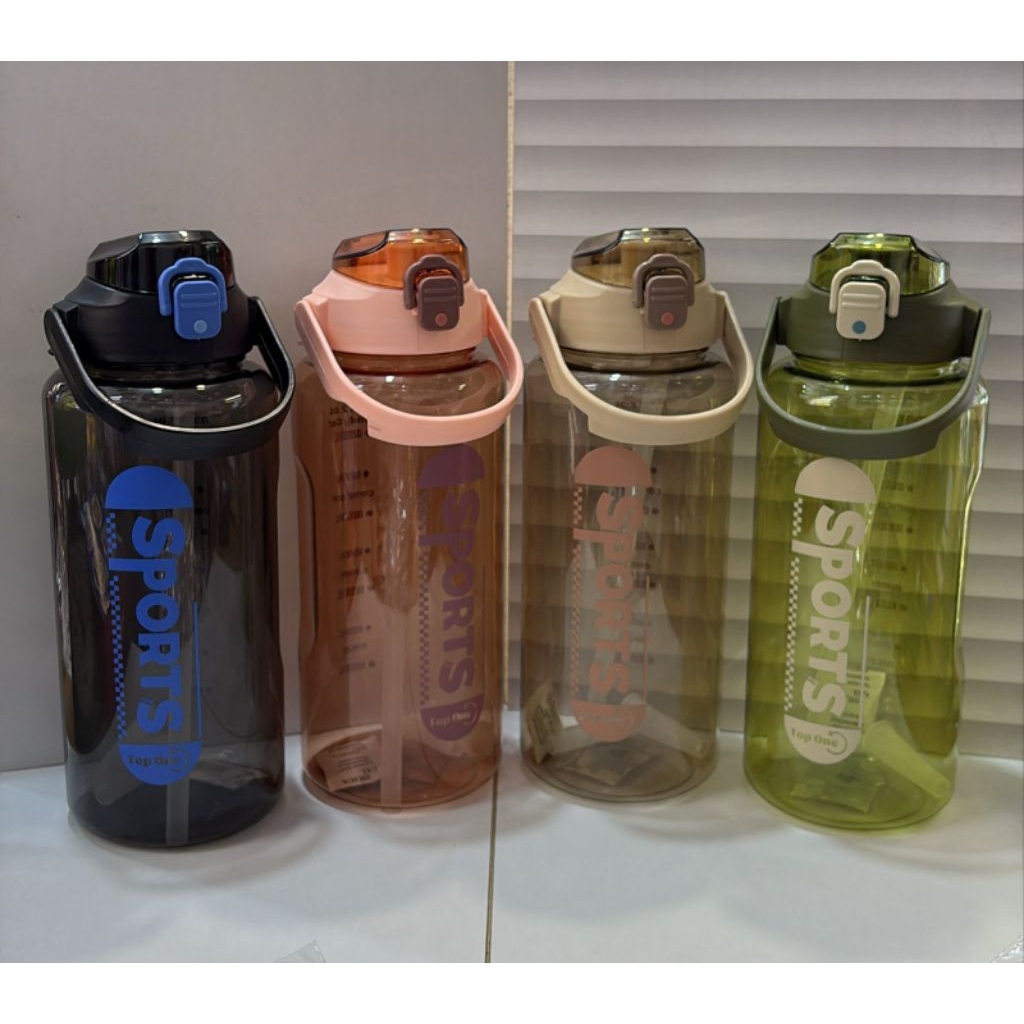 ROYAL STAR DRINKING BOTTLE CODE 2090 CAPACITY 1600 ML และ 2000ML WITH STRAW THT CAN BE SENT
