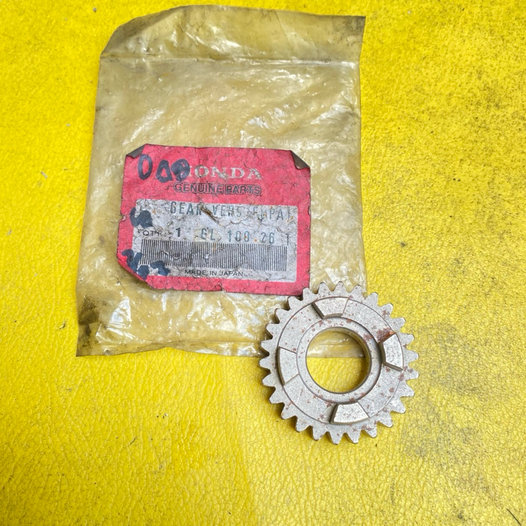 MATA อัตราทดเกียร์ 4 ตา 26T Honda GL100 CB100 เดิม NOS