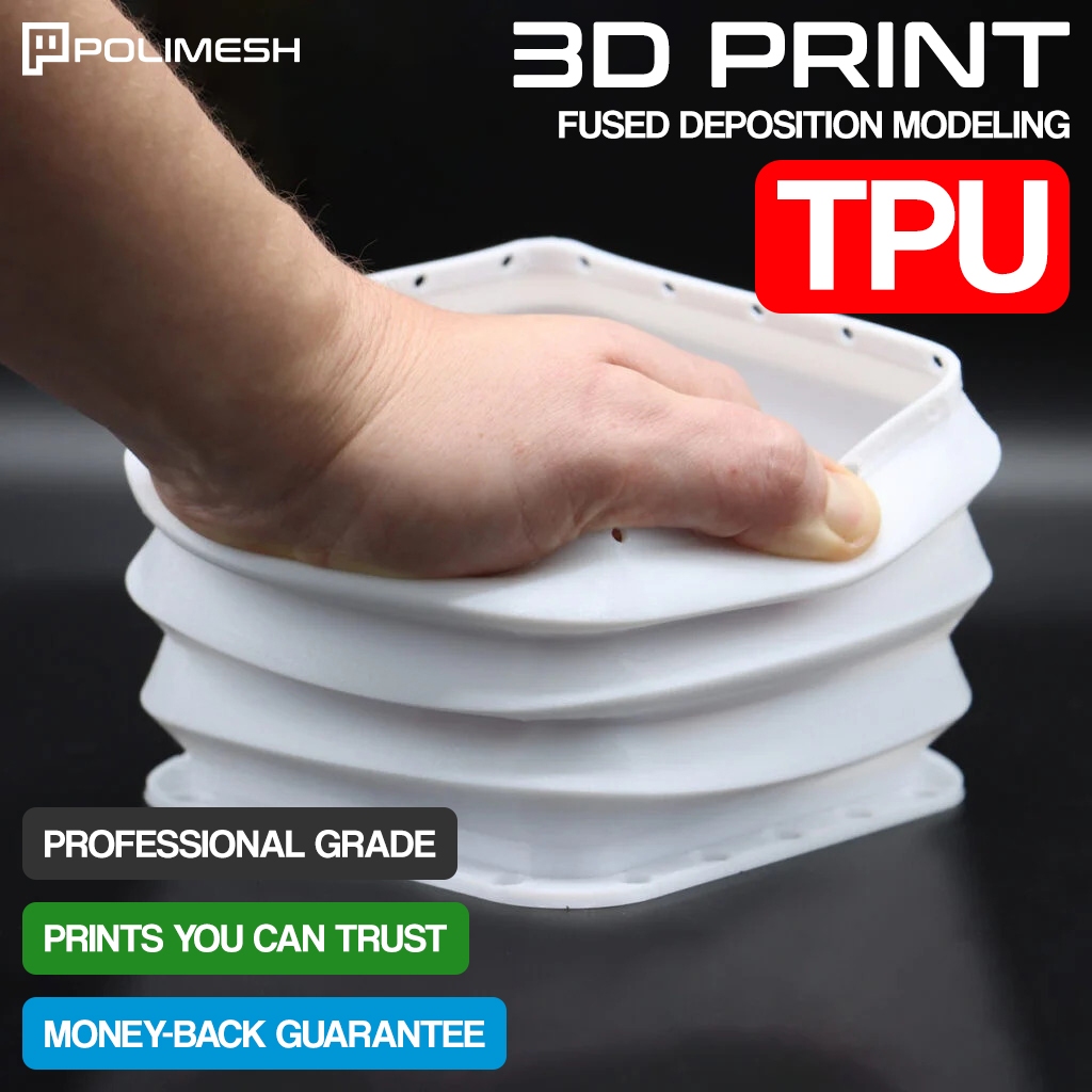 3D Print / FDM 3D Printing - TPU Filament+