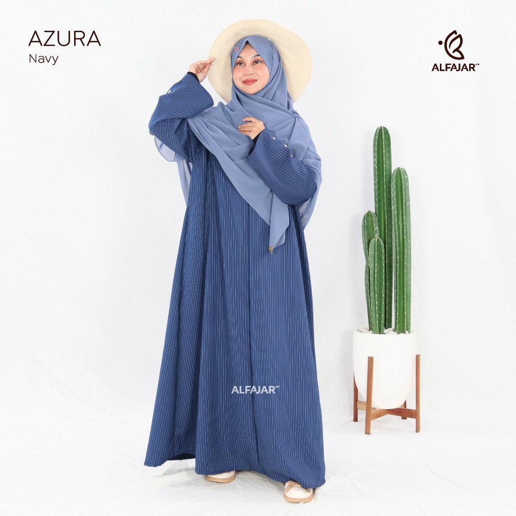 Alfajar - Abaya Gamis AZURA Saluar Abaya Muslimah / Abaya Eid