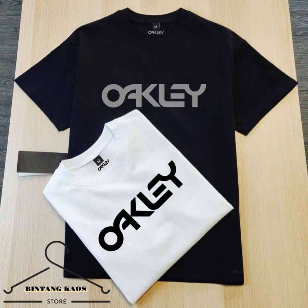 Okley Logo เสื้อยืดแขนสั้นสีขาวสําหรับผู้ชายและผู้หญิงขนาด SML XL XXL 3xl วัสดุหนาและยืดหยุ่น