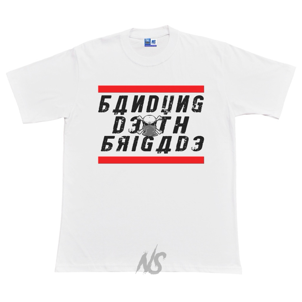 BM T-Shirt - Bandung Death Brigade / Ultra Hooligans Casual T-Shirt / Hooligans Mania Viking Shirt