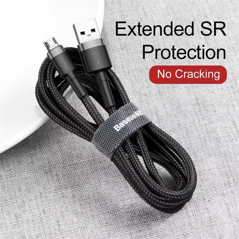 สายชาร์จ Baseus Cafule Micro USB 2.4A 1 เมตร thumbnail 5