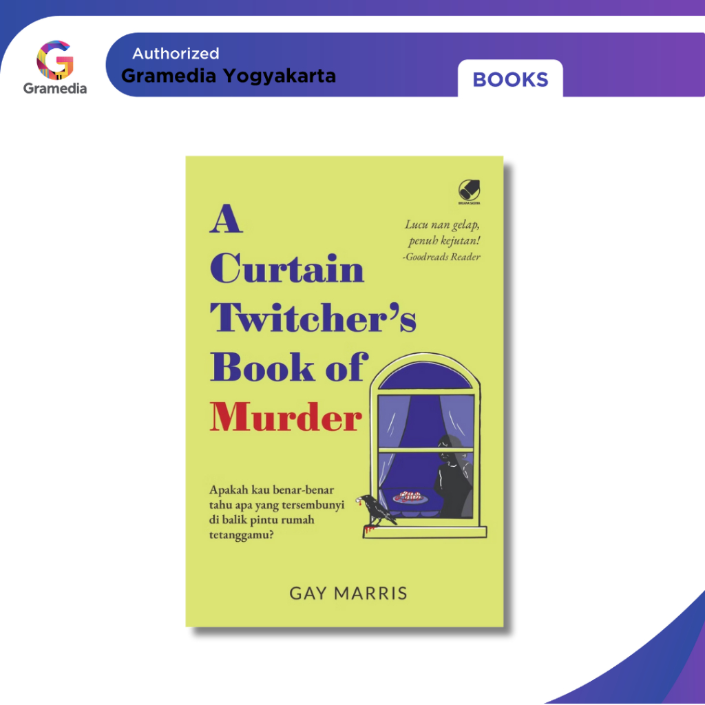 Gramedia Yogya - หนังสือของ Curtain Twicher ของ Murder