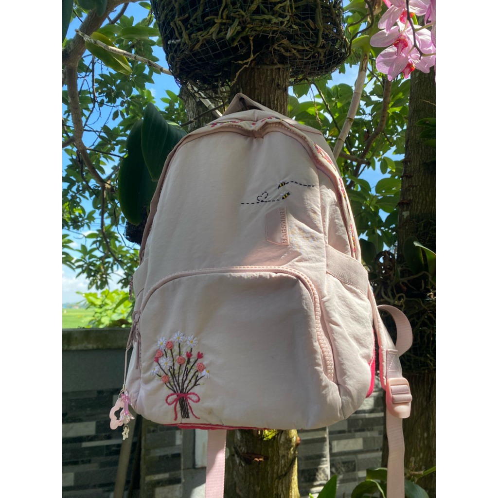 ANISA BAGSMART EMBROIDERY FLOWERS