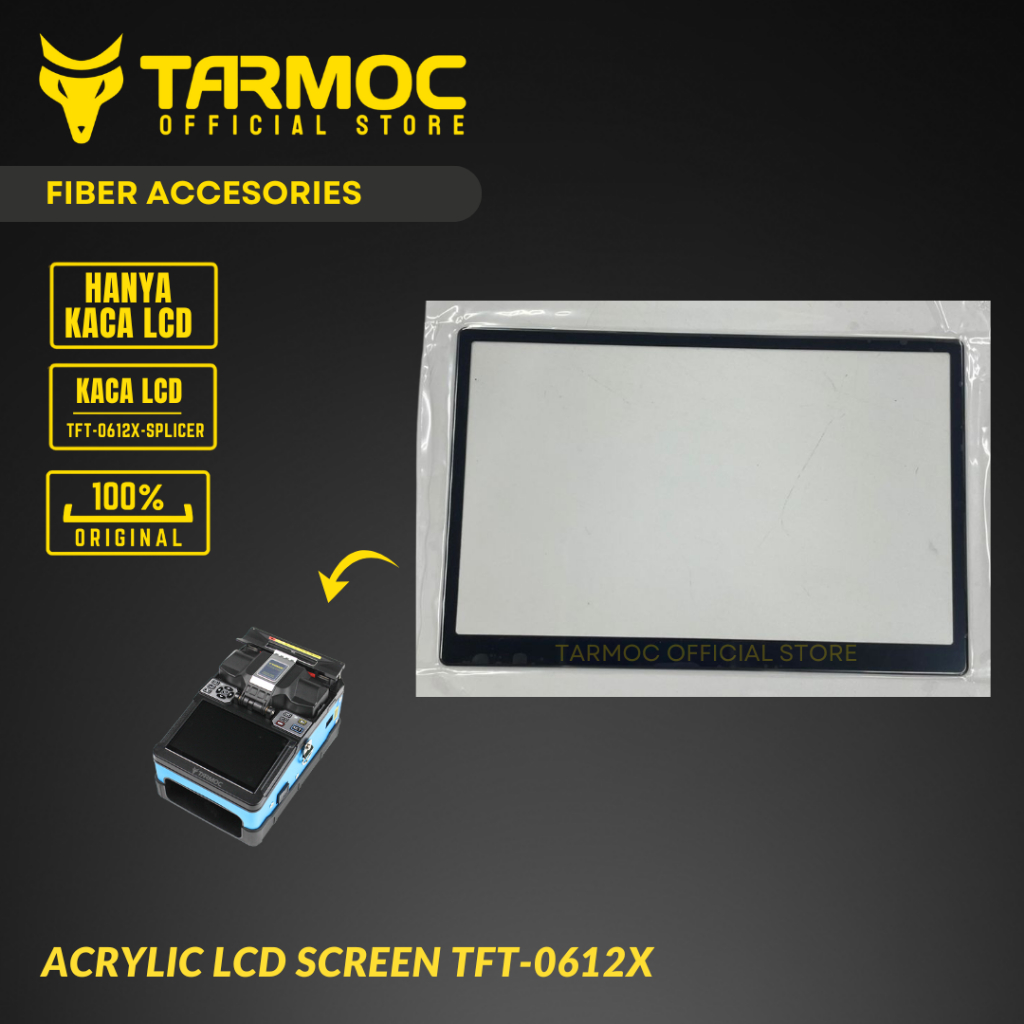 LAYER Tarmoc Tarmoc TFT-0612X-SPLICER หน้าจอ LCD | FO Tool ฝาครอบหน้าจอกระจกไฟเบอร์ออปติก อะไหล่