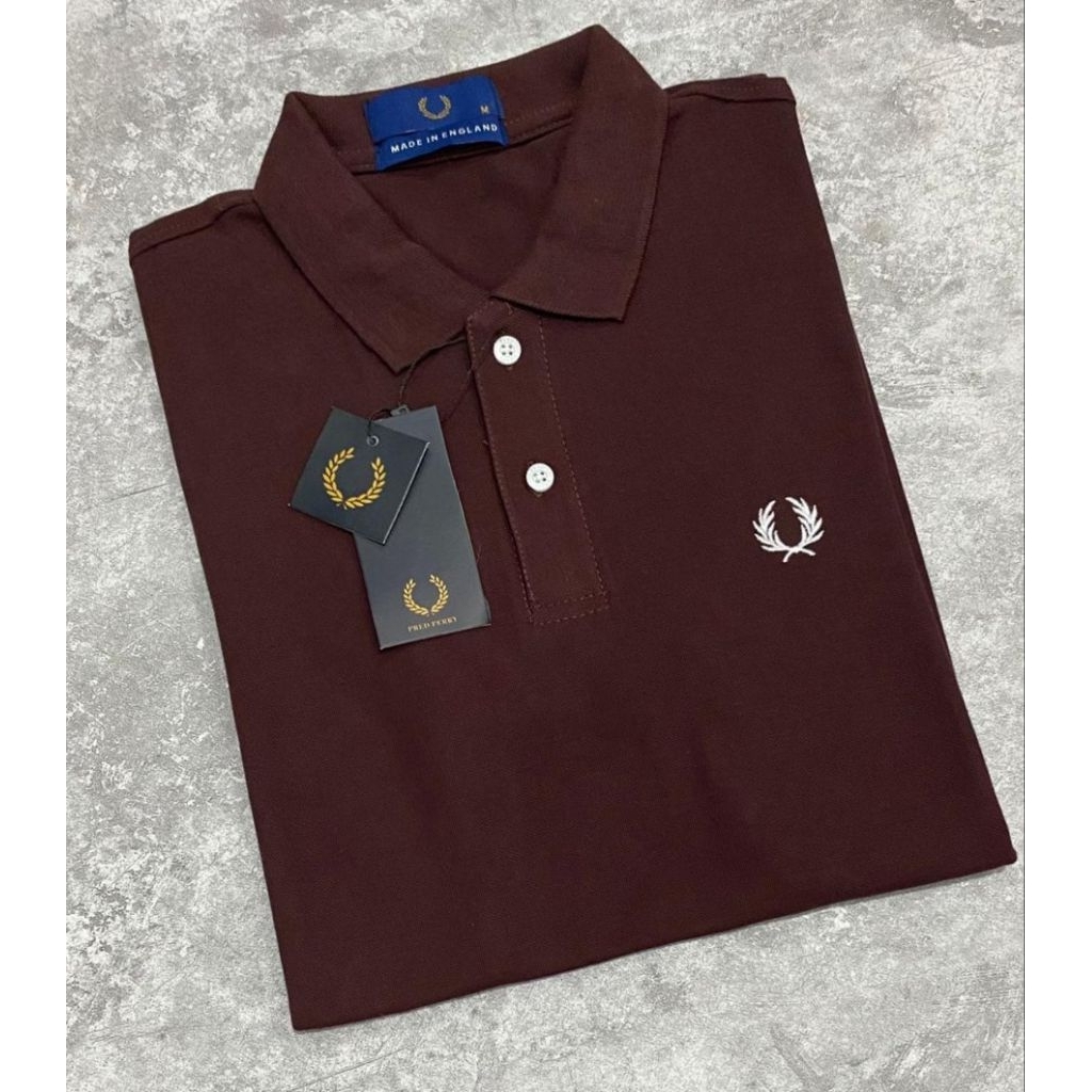 เสื้อโปโล FREDPERR* WANGKY เสื้อโปโล Tshir Branded Shirt SIZE M, L, XL