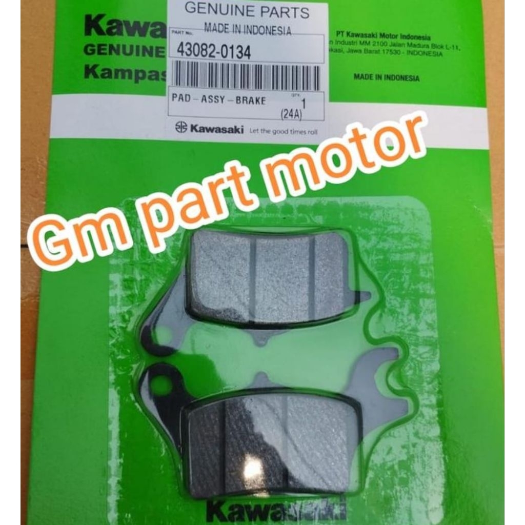 ผ้าเบรคหน้า Z125 Z125 PRO ของแท้