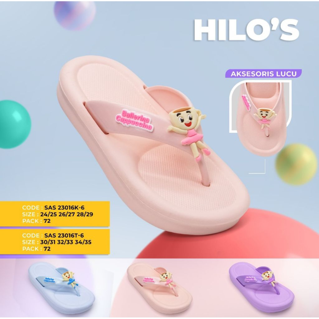 รองเท้าแตะ Ballerina Cappuciina ของ Hilo