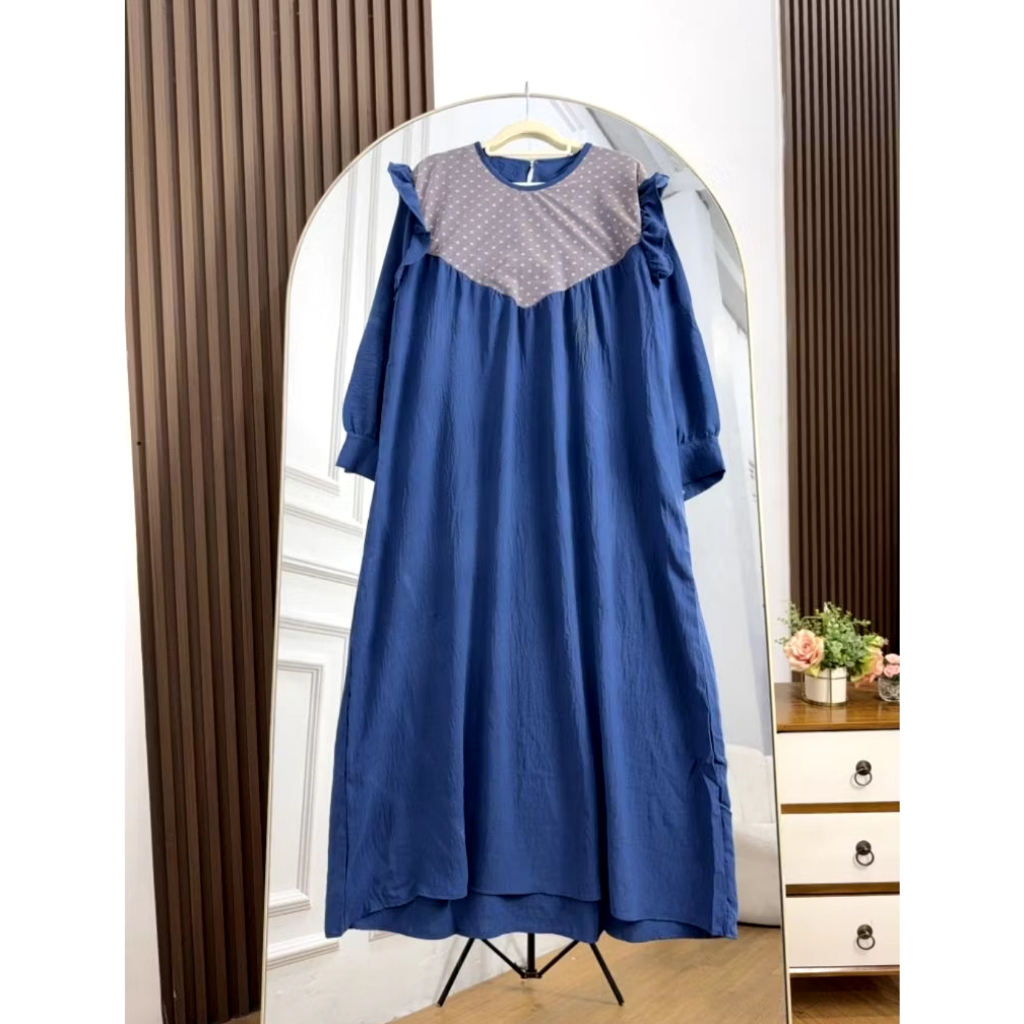 Mala Dress Crincle Premium