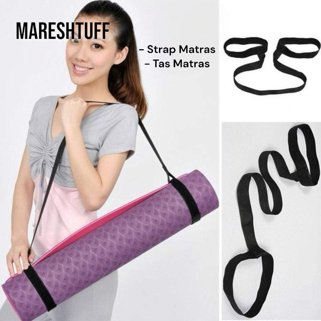 Mareshtuff Yoga Mat Strap สายกระเป๋า เข็มขัด Gym Fitness