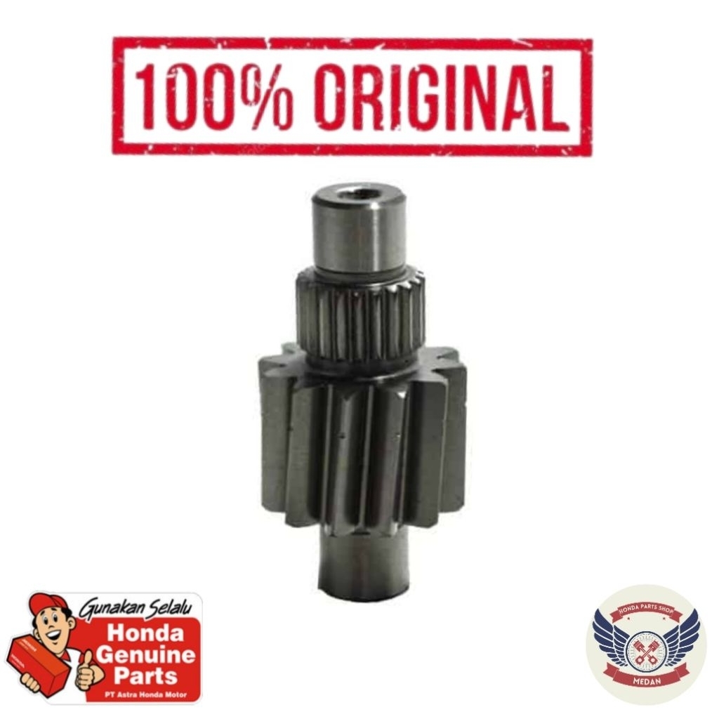 23421K0JN00 อัตราทดเกียร์ขนาดเล็กเพลาเพลาเคาน์เตอร์ 12T – BeAT Deluxe & BeAT Street Led K1A, Scoopy 