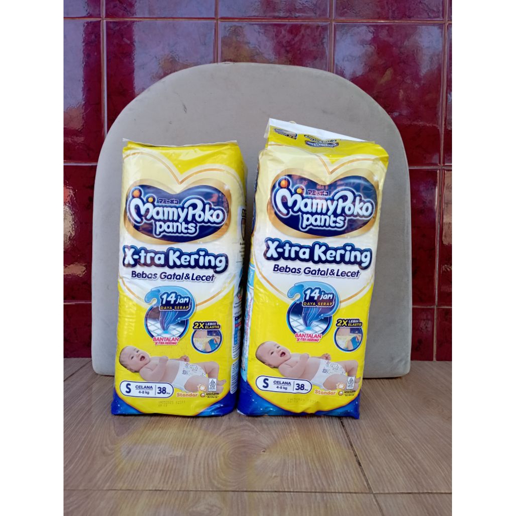 K2RNY 2 Ball MamyPoko Pants X-Tra Dry - กางเกงผ้าอ้อม S38 Central Java