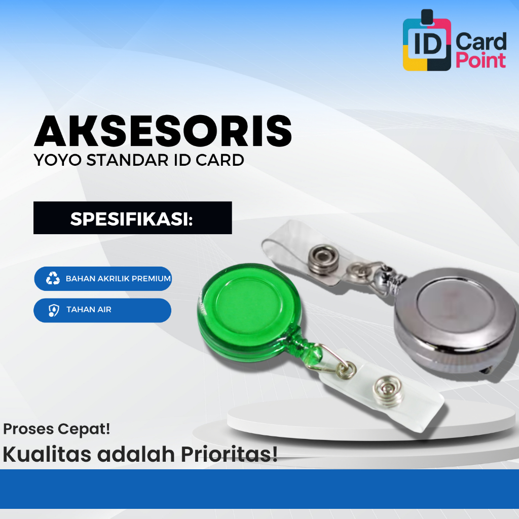 GANTUNGAN Yoyo ID Card Strap/ID Card Holder/ID Card tag Holder