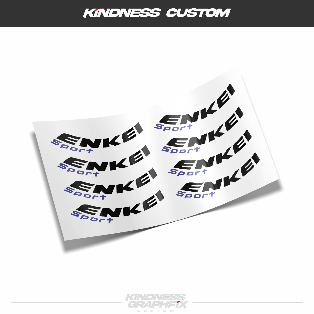 สติ๊กเกอร์ ENKEI RC G4 VELG | เอ็นเคอิ กีฬา