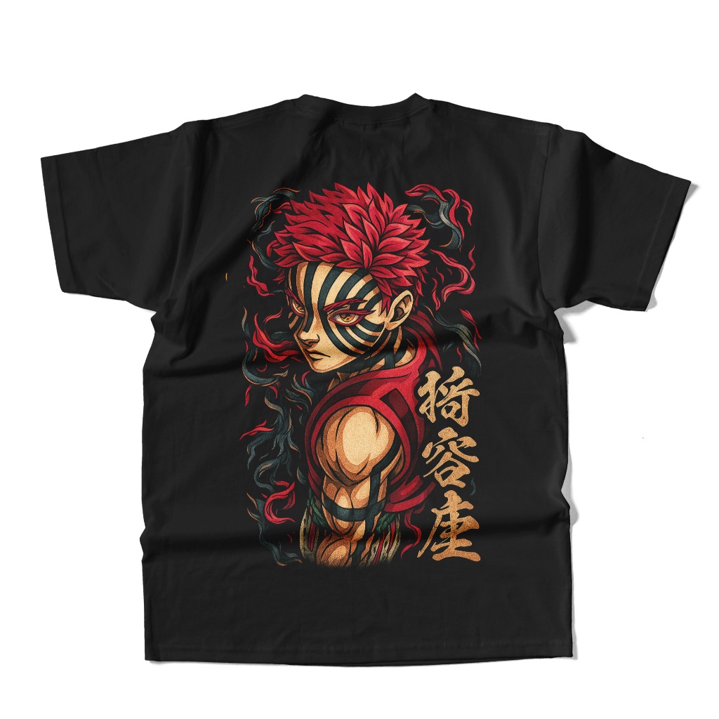 เสื้อยืด Kimetsu no Yaiba Akaza