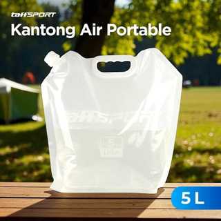 Kantong Air Lipat Portable Water Bag 5 Liter Hiking Camping Outdoor