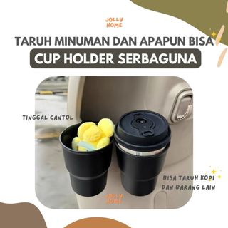 Tempat Sampah 2in1 Asbak Mobil MOTOR Tempel Gantung Dudukan Bentuk Tempat Gelas Botol Minuman Gantung HP Smartphone Kacamata Cup Holder Armrest Door Side Seat Back Door Pocket Kait Pintu Tambahan Universal Multifungsi Organizer Aksesoris Perapih Mobil