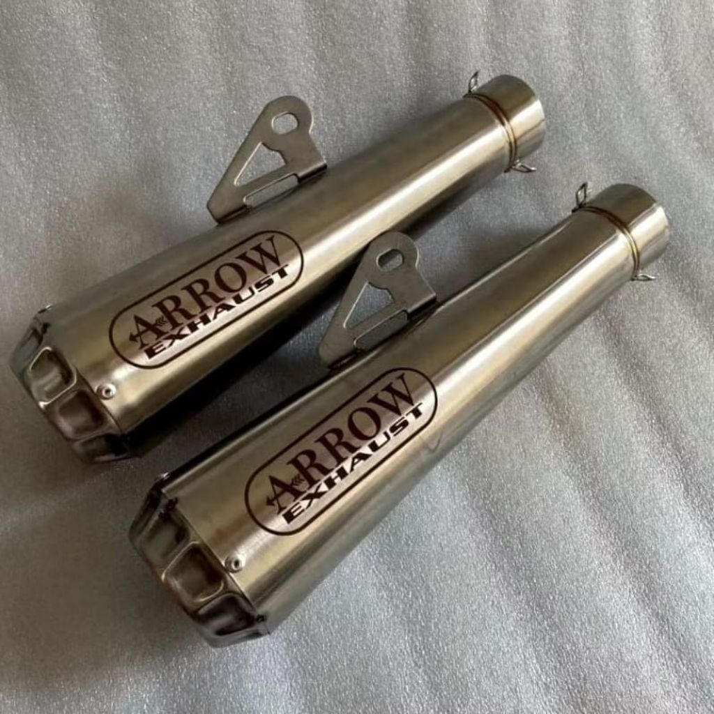 Arrow Muffler Exhaust Canister เท่านั้น Pipe 51mm
