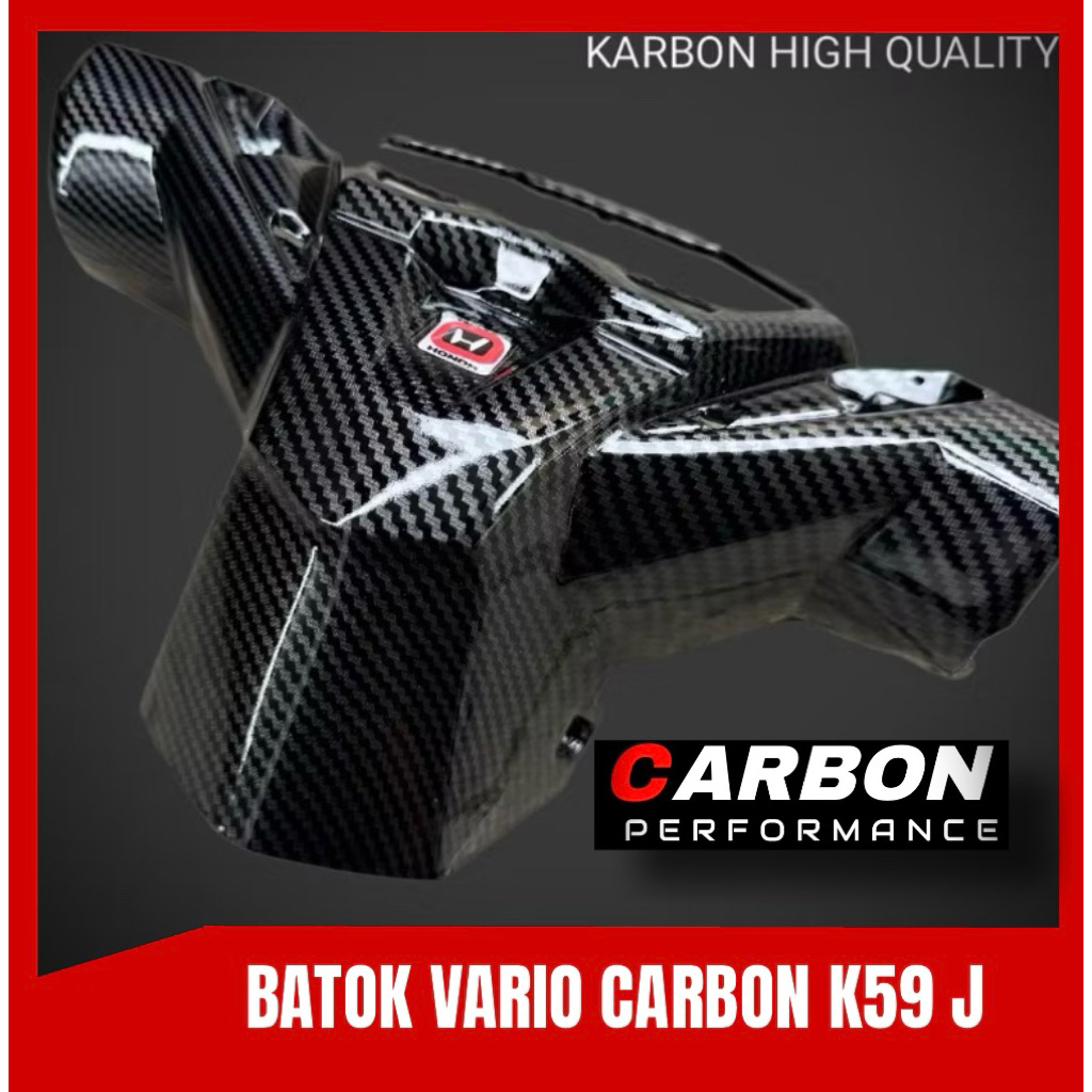 VARIO CARBON 2018-2022 HEADSHELL Vario carbon 2018-2022 - Vario ฝาครอบหัวคาร์บอน / Vario 125 150 คาร์บอน