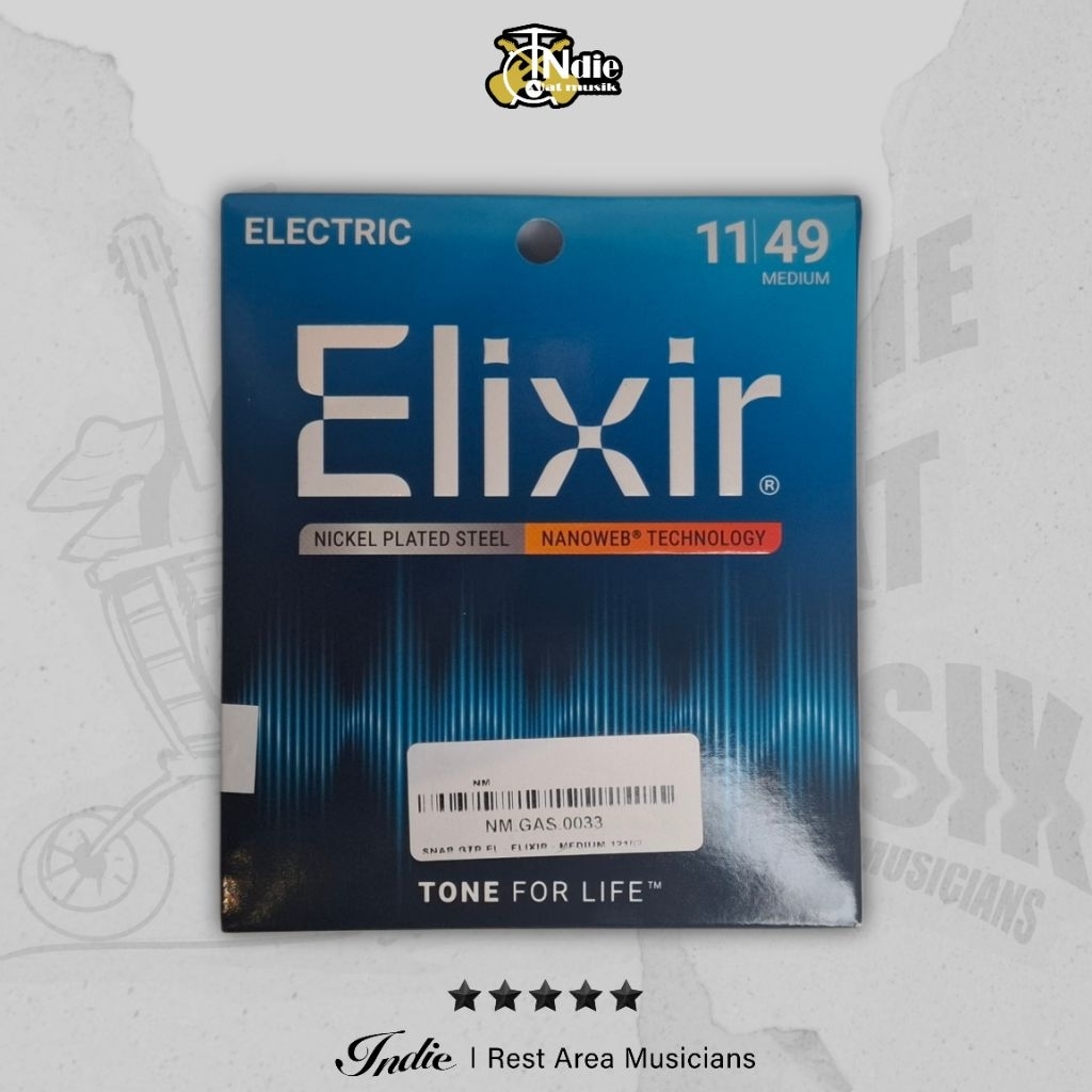 สายกีตาร์ไฟฟ้า ELIXIR Nanoweb 11-49 12102