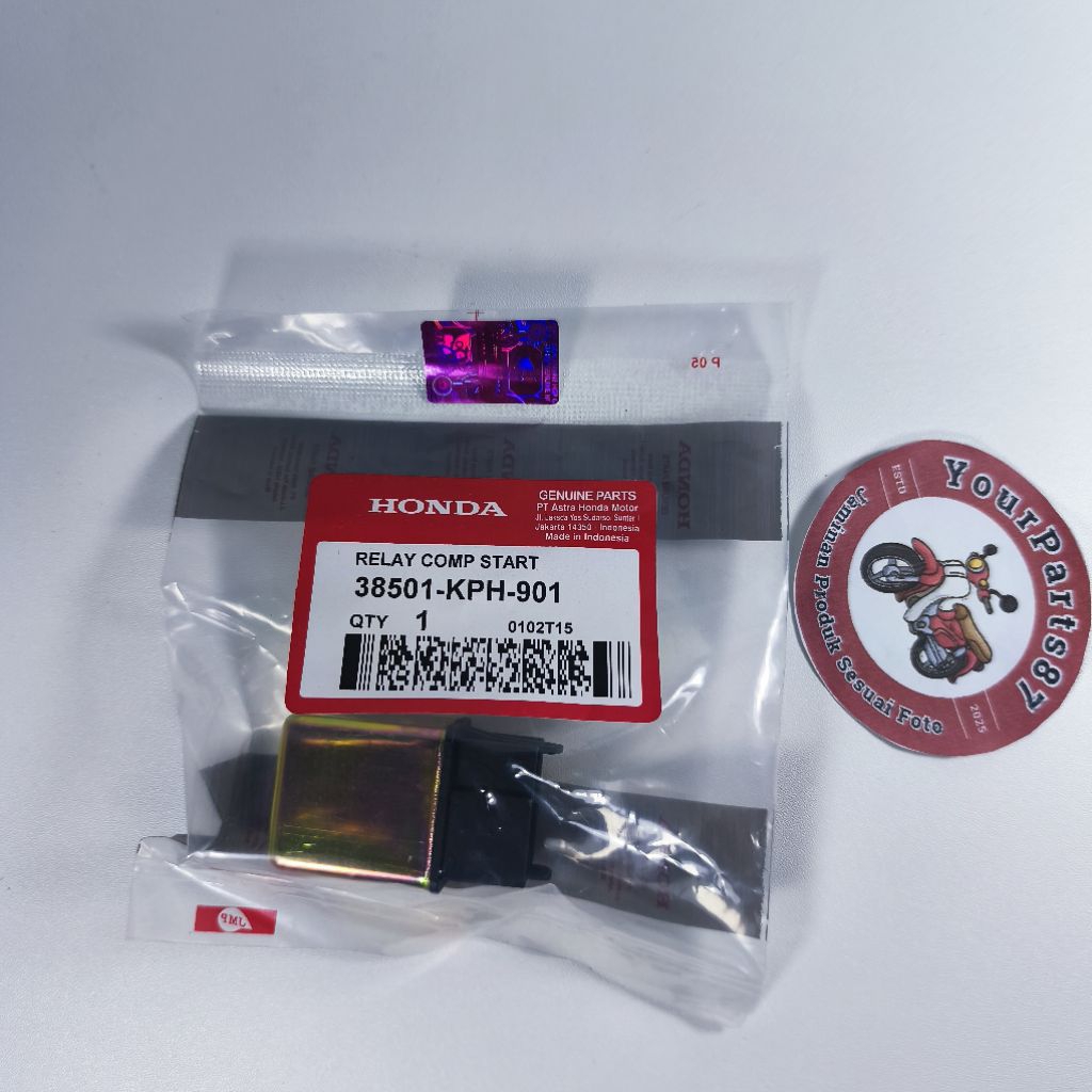 38501-KPH-901 RELAY COMP START Bendik Switch starter Karisma Beat Fi vario 110 Scoopy fi CS1 Spacy ค