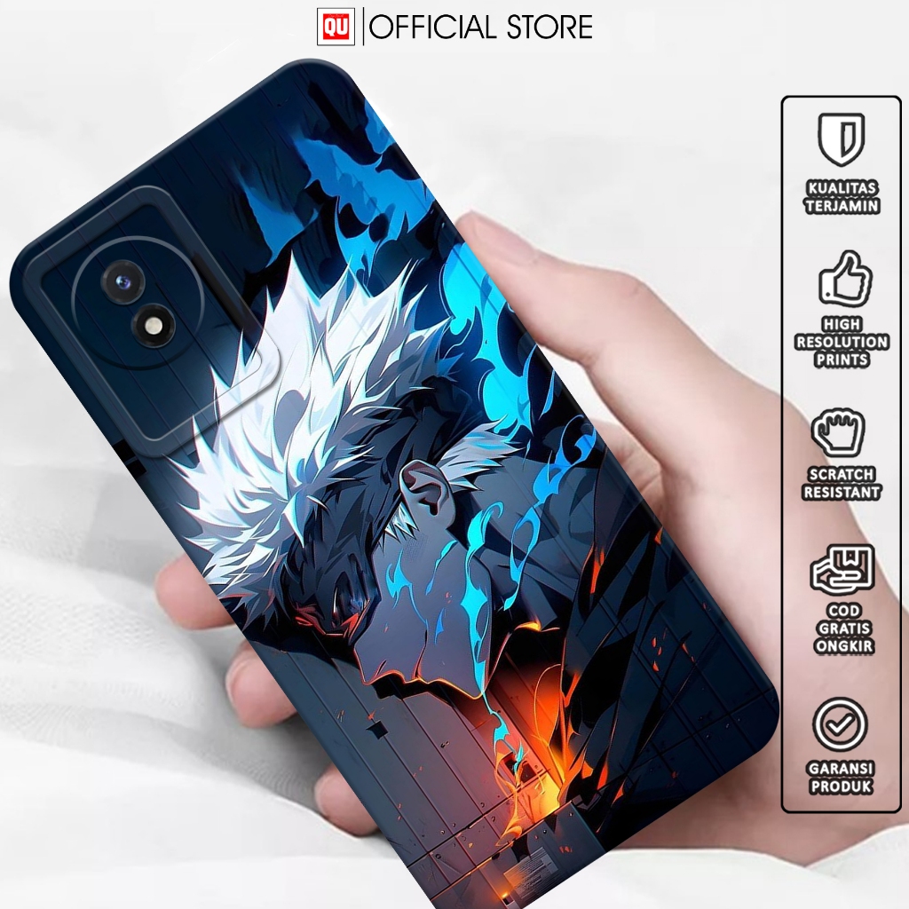 [ GOJO ] เคสพรีเมี่ยมสําหรับ VIVO Y02 Y02A Y02T - Casing Hp VIVO Y02 Y02A Y02T - Softcase Hp VIVO Y0