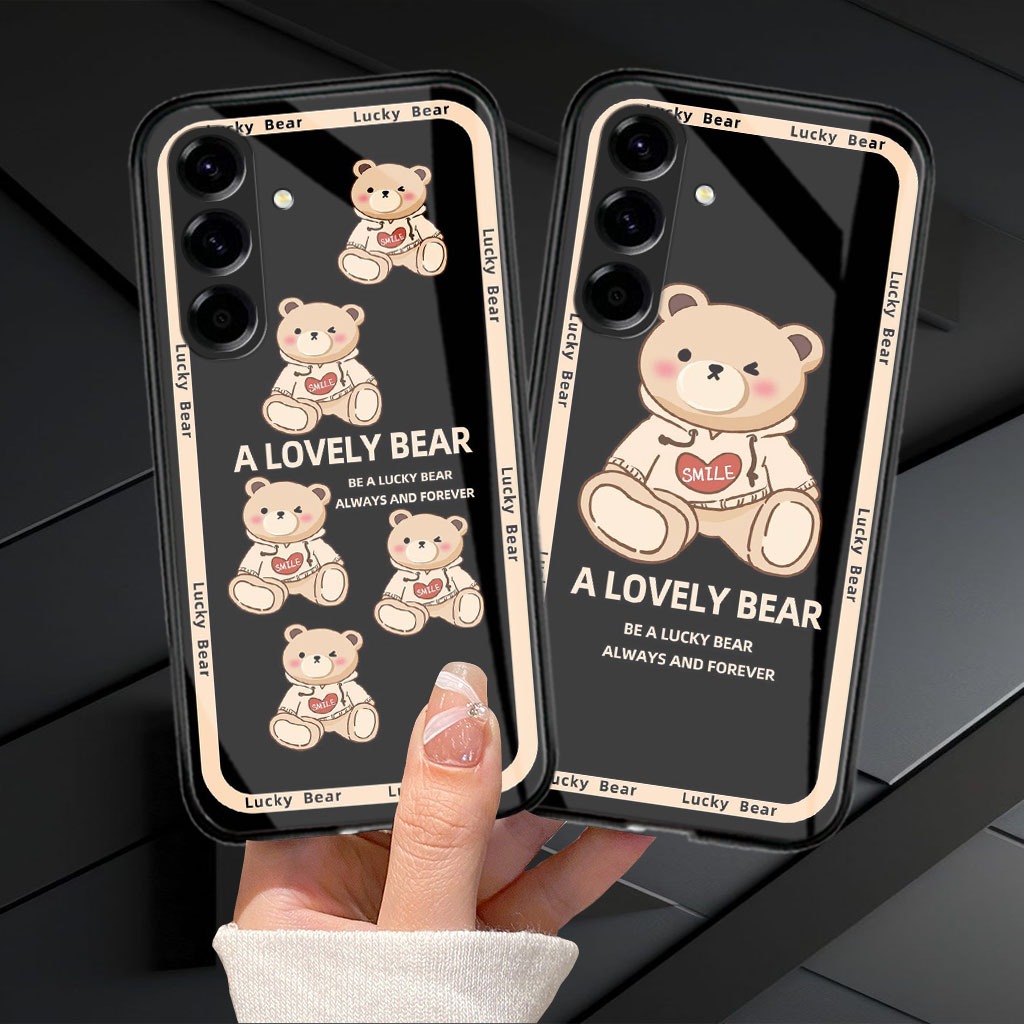 Samsung A56 Glass Softcase - เคส Samsung A56 - เคส Samsung A56 HP - Samsung A56 HP Casing Full Cover