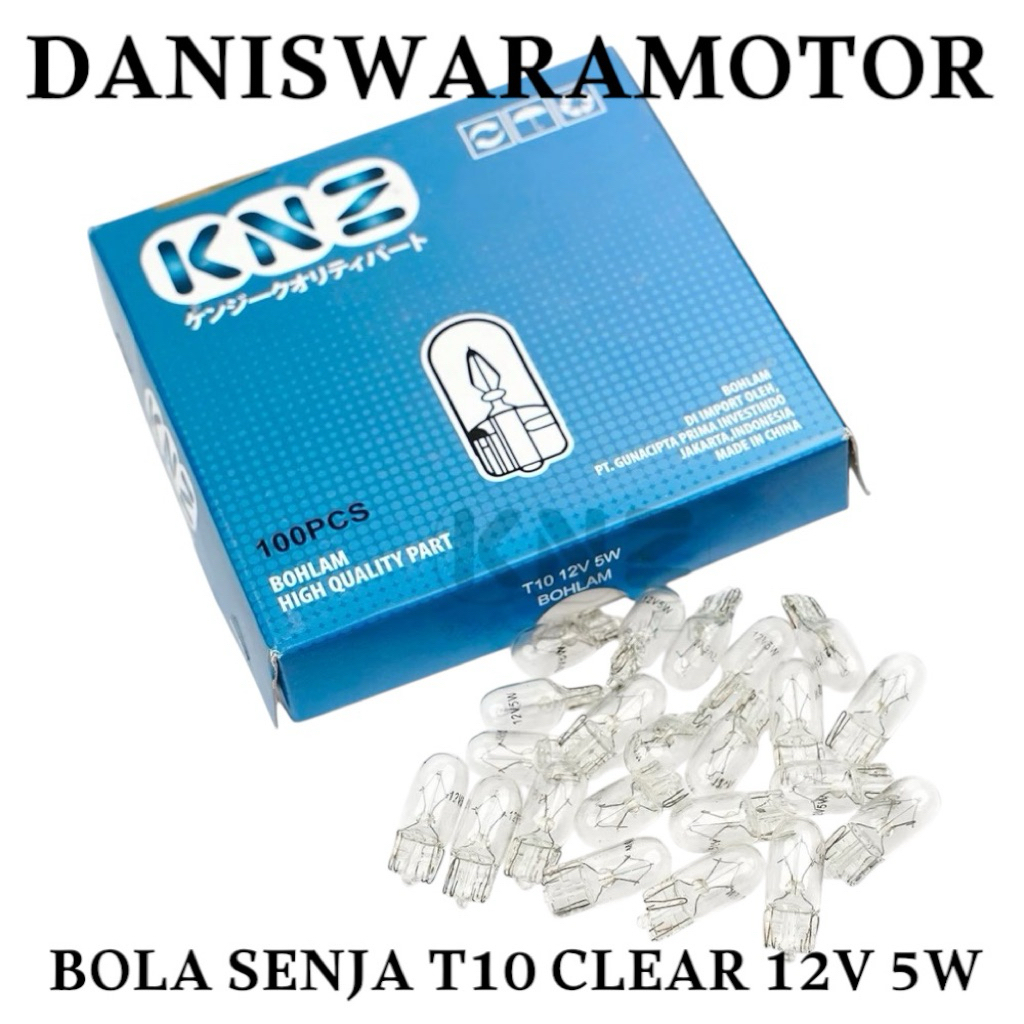 SENJA T10 CLEAR 12V 5W KNZ LIGHT BULB