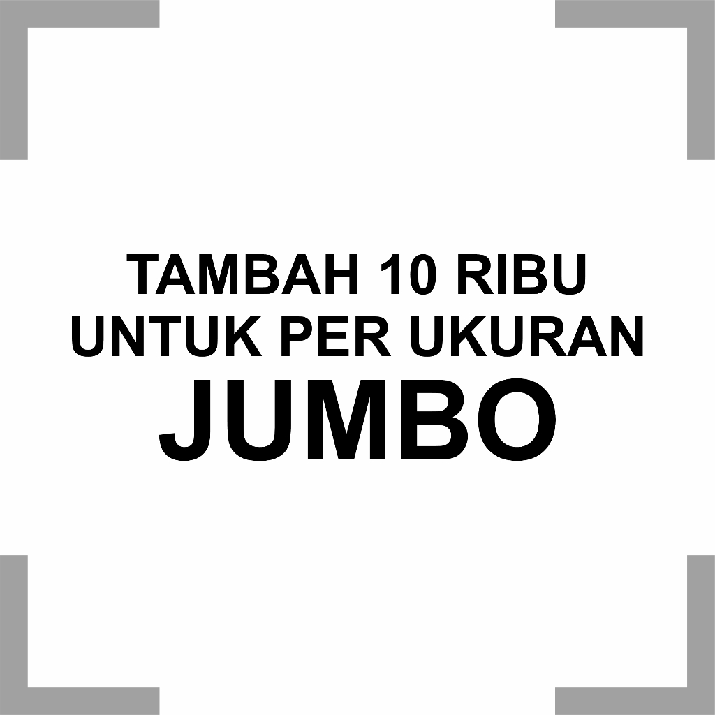 ราคาเพิ่มเติม Size 8XL Jumbo