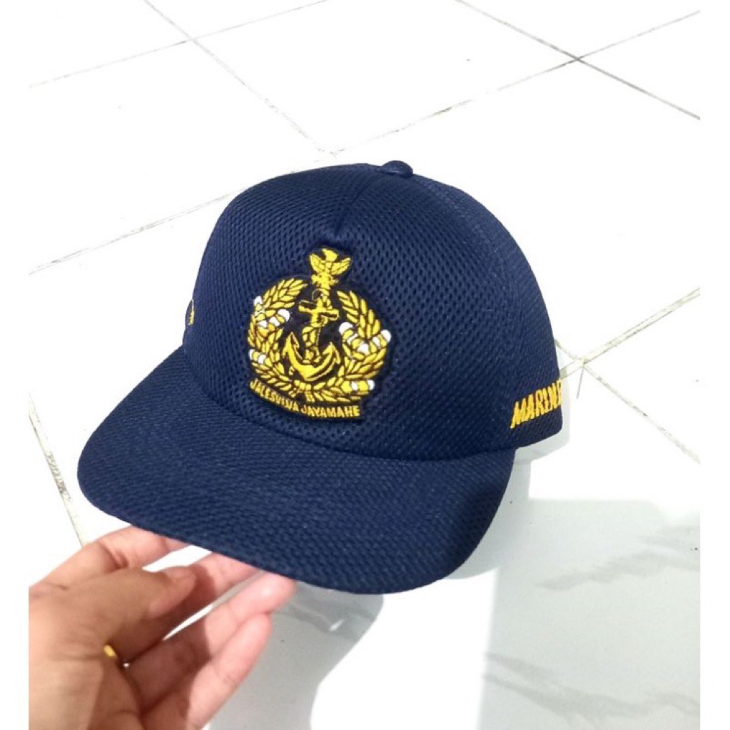 SAILOR หมวกสามารถ CUSTOM BROIDERED MARITIME หมวก MARINE หมวก SAILING TARUNA หมวก MARINE ARMY หมวก AL
