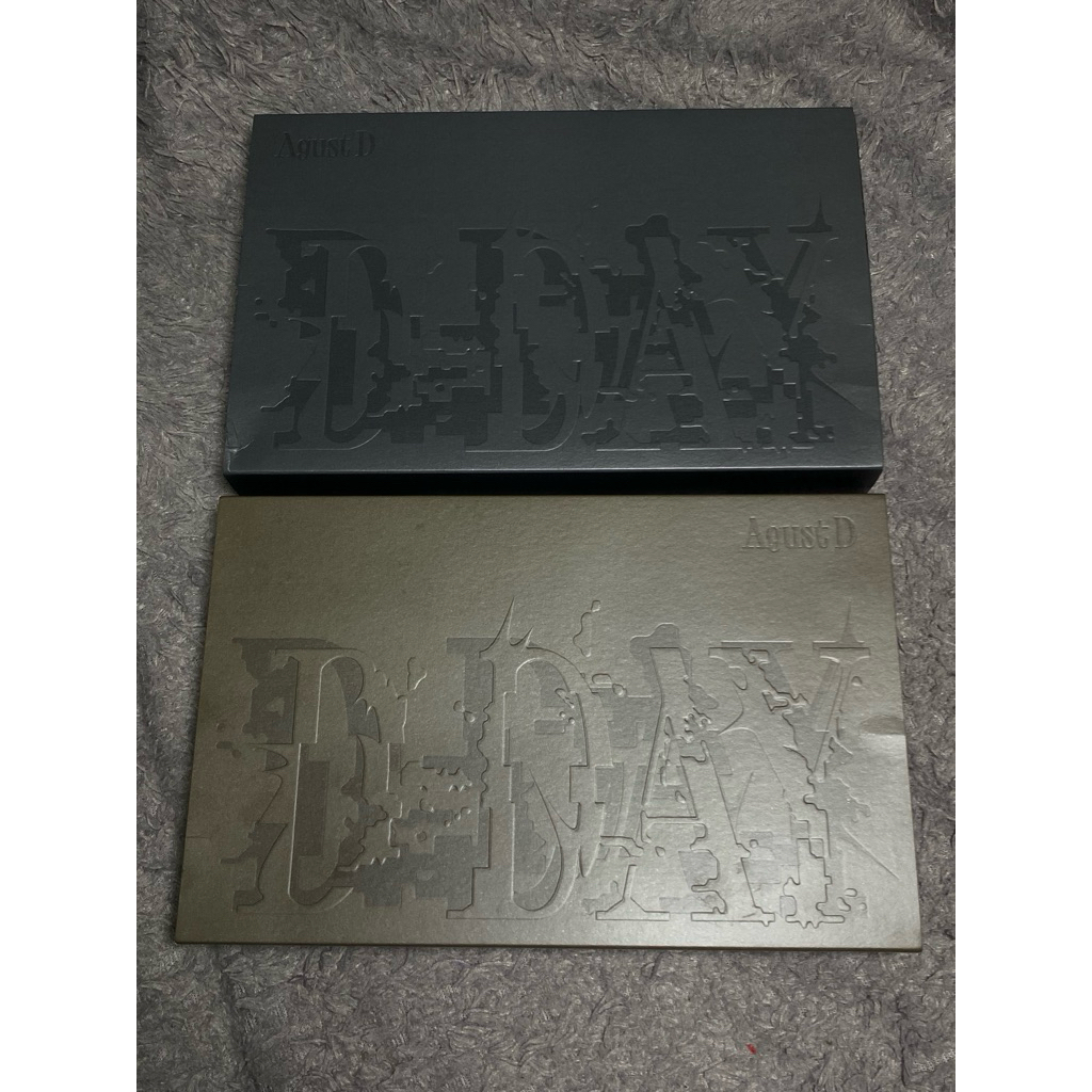 กล่องด้านนอกอย่างเป็นทางการ DDay - Suga BTS