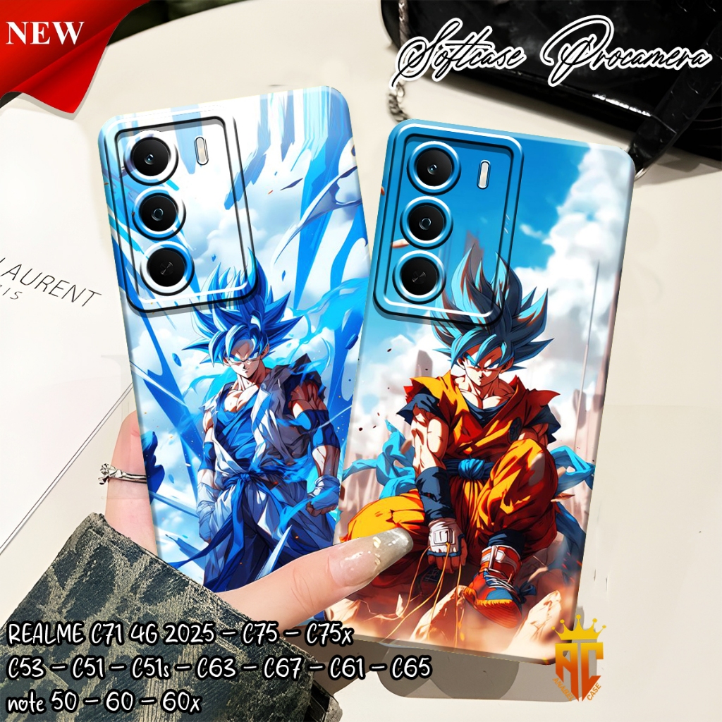 เคส Realme C71 4G 2025 - C75 - C75x - C53 - C51 - C51s - C63 - C67 - C61 - C65 - Realme Note 50 - 60