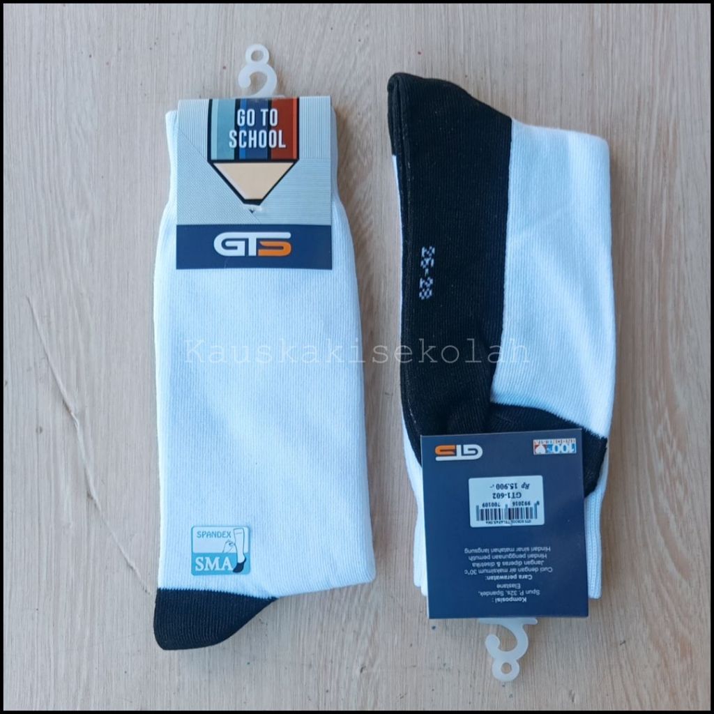 GO TO SCHOOL SOCKS - รองเท้าสีดํา SMA/SMP/SD SCHOOL