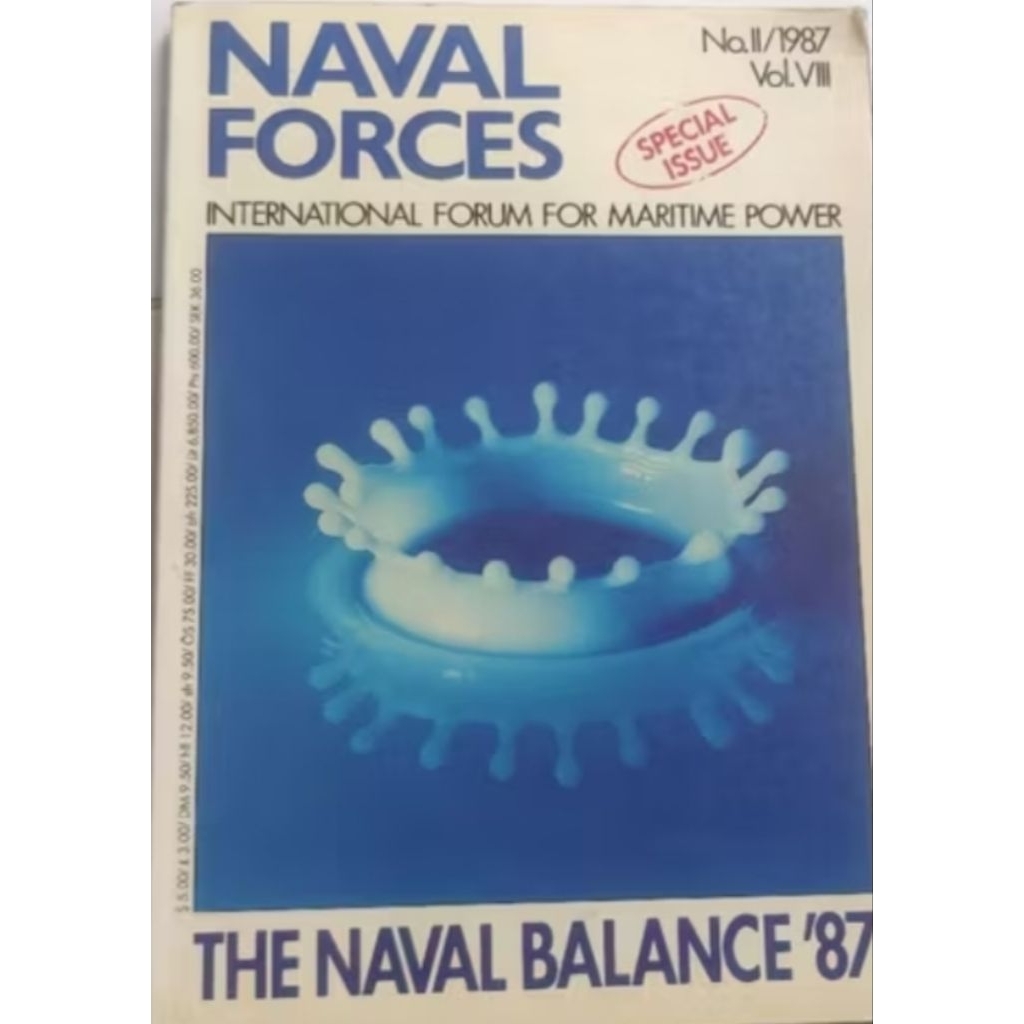 NAVAL FORCES THE NAVAL BALANCE 87 นําเข้า MAGAZINE (ต้นฉบับมือสอง)