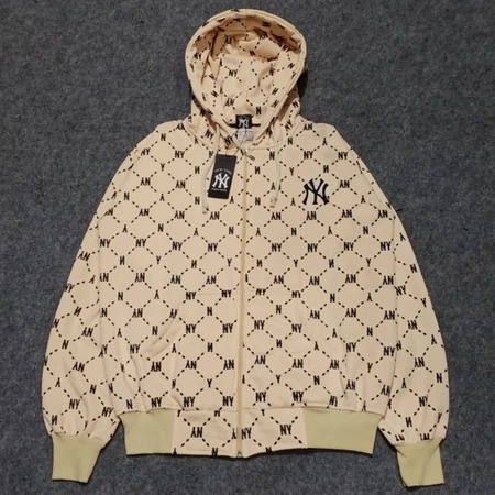 SWETER HOODIE ZIPPER NY MLB FULLPRINT ตลาดญี่ปุ่น FULLTAG