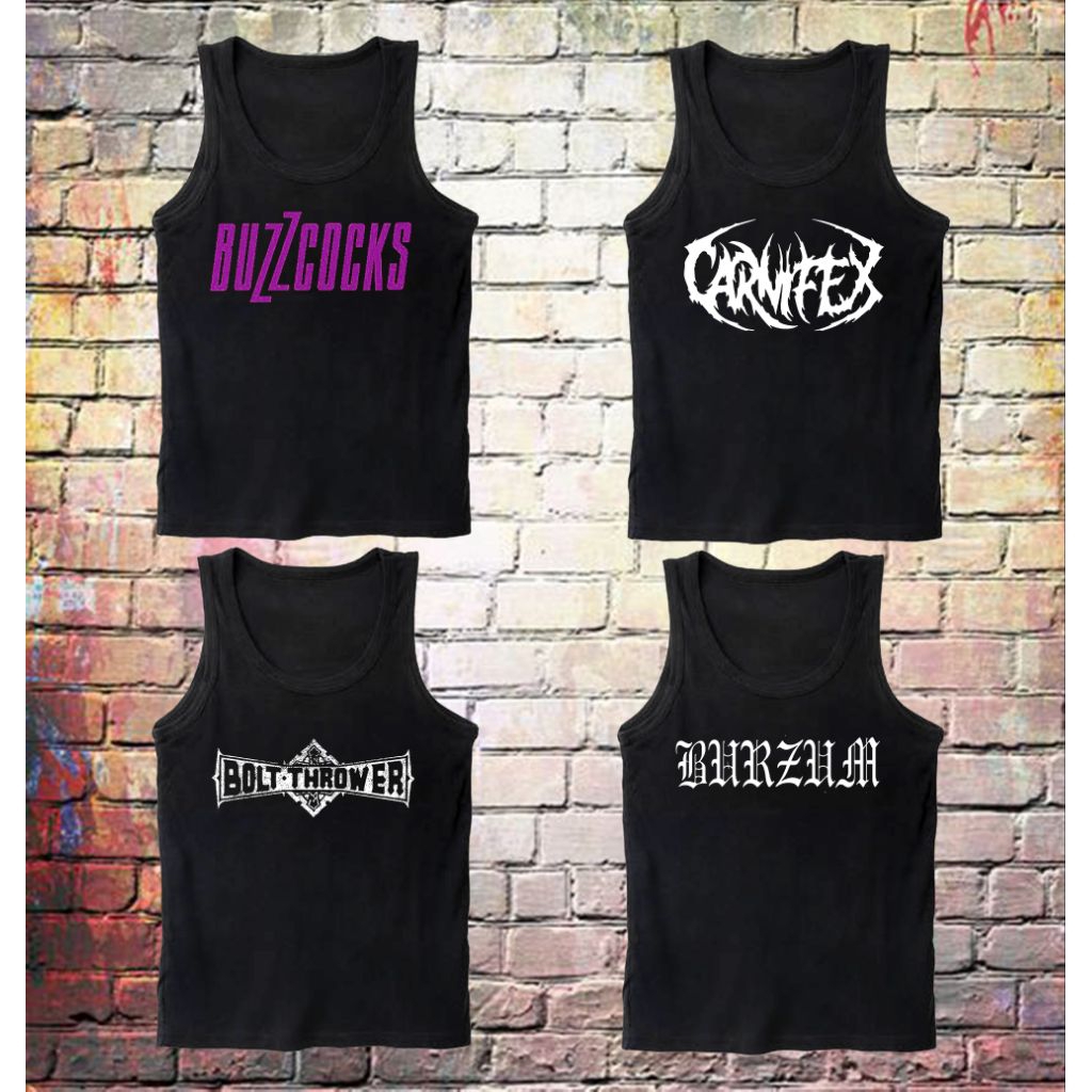 METAL BAND SINGLET | ROCK CLASSIC BAND SINGLET | พังก์พังก์ | ป๊อป | GRUNGE GRUNGE GRUNGE GRUNGE GRU