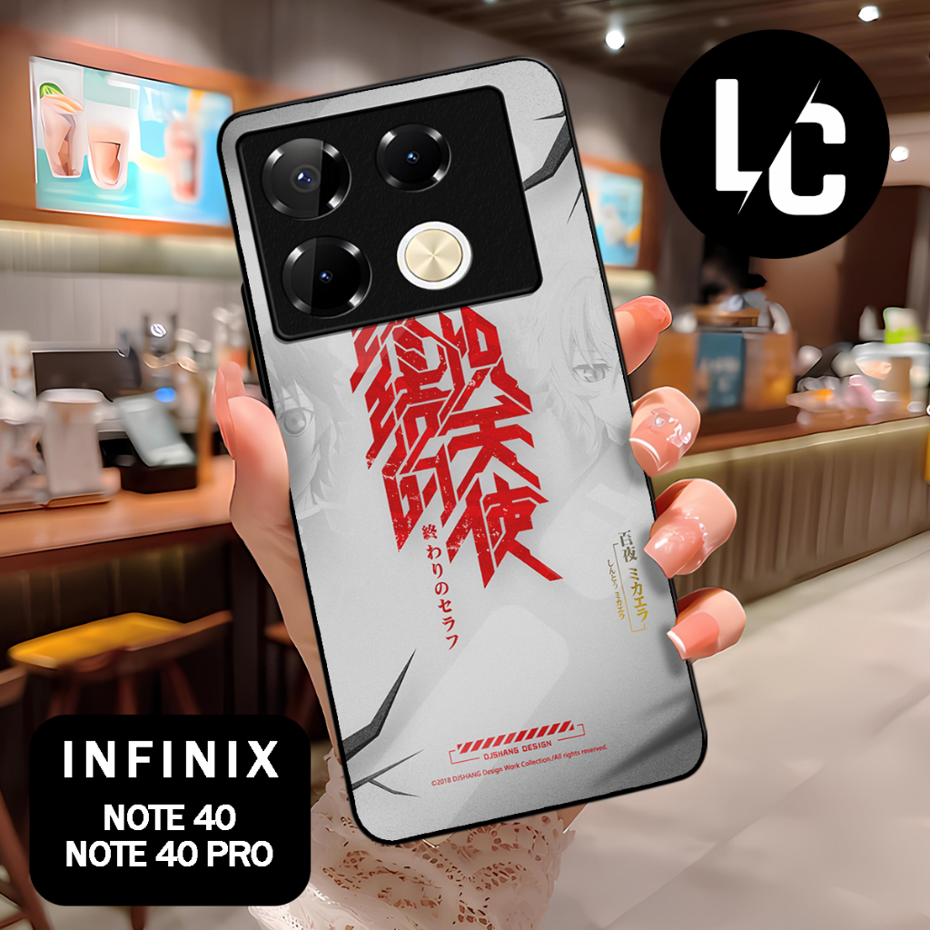 ( CA 3) Glossy Softcase สําหรับ infinix note 40 l note 40 pro l note 40 pro + plus l HOT 40 l HOT 40