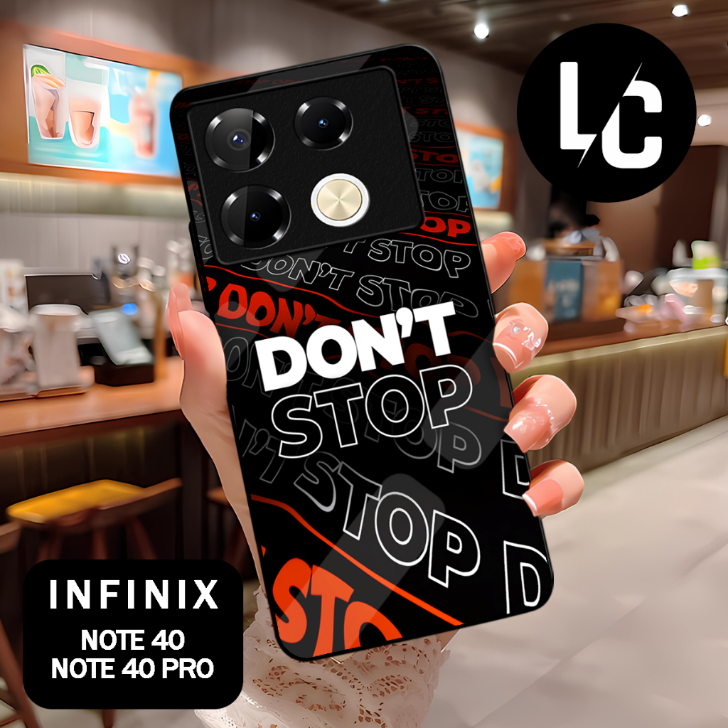 ( CA 30 ) Glossy Softcase สําหรับ infinix note 40 l note 40 pro l note 40 pro + plus l HOT 40 l HOT 