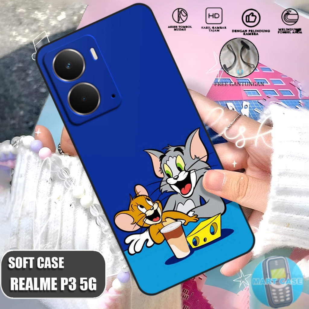 MARTCASE - Softcase SERIES Hp Realme P3 5G note 60 note 50 C53 ล่าสุด 2025 เคสแฟชั่นคุณภาพยืดหยุ่น S